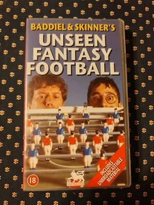 Unseen Fantasy Football (VHS, 1996) Frank Skinner David Baddiel BBC - Picture 1 of 4
