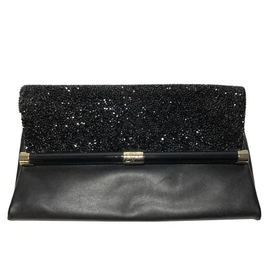 Bolso de mano Diane von Furstenberg DVF 440 de cuero negro cristal Foto 1 de 4