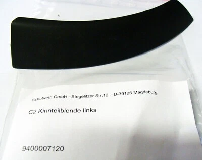 Schuberth C2 C 2  Helm Kinnteilblende Blende links chin guard panel LH - Bild 1 von 4