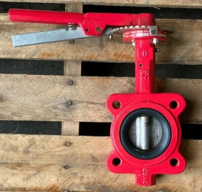 2 1/2" Lug Butterfly Valve, Stainless Steel Disc, EPDM Seat 200 WOG - Image 1 of 4