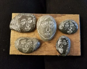 Folk Art-Wall Hanging-Pebble Art( Homecraft ) Very Unique 🥀 - Imagen 1 de 5