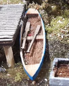 N Scale Osborne Models Canoe 2 per package LASER CUT KIT #3006 - Picture 1 of 2