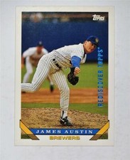 2017 Topps Rediscover Stamped Buyback Blue #449 James Austin