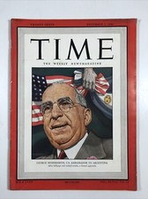 Time Magazine (December 2, 1946)(George Messersmith, US Ambassador to Argentina)