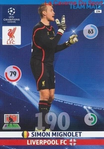 154 SIMON MIGNOLET LIVERPOOL.FC CARD CHAMPIONS LEAGUE ADRENALYN 2015 PANINI - Foto 1 di 1