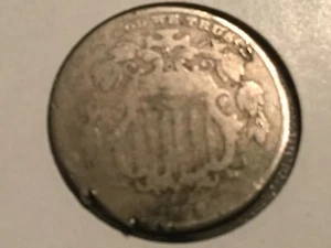 1882 Shield Nickel. Nice Detail - Picture 1 of 5