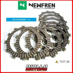 F1998A SERIE DISCHI FRIZIONE NEWFREN SUZUKI DR 650 RS-R DAKAR 1990- 650CC CONDUT - Imagen 1 de 5