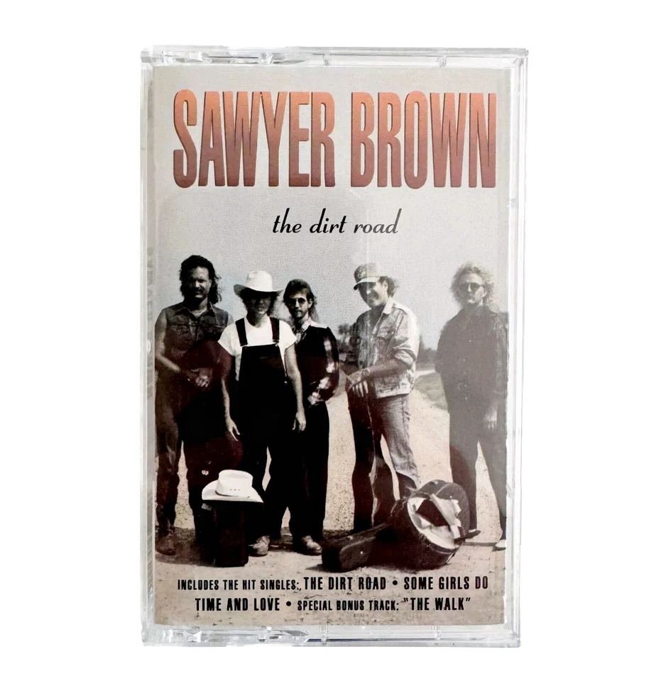 Sawyer Brown The Dirt Road 1992 Cassette Tape Vintage Country CBX6 - Image 1 of 1