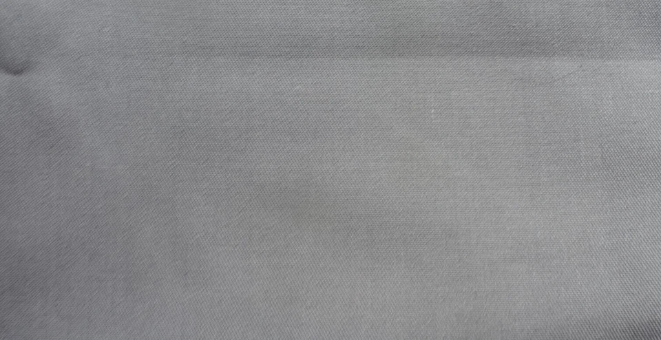 GRAY  COTTON POLY BLEND POPLIN  BOTTOM WEIGHT  FABRIC  21X60  INCHES  REMNANT - Image 1 of 1