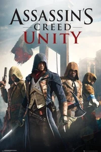 2014 Gaming Assassins Creed UNITY Maxi Poster Print 61x91.5cm / 24x36 inches - Picture 1 of 1