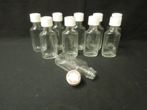 Vintage Duraglass 3ii Medizin Apotheker Flaschen 2oz graduiert (Menge 10) Neu aus altem Lagerbestand - Bild 1 von 5