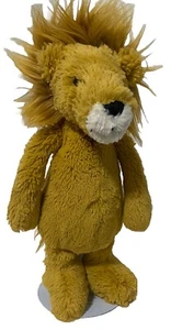Peluche Jellycat Medium Bashful Lion 12" peluche in pensione floppy coccoloso - Foto 1 di 8
