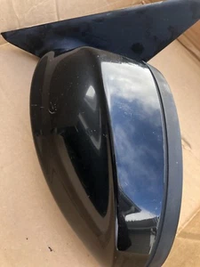 07 08 BMW 328I Black Driver Side View Mirror 2219033 - Imagen 1 de 6