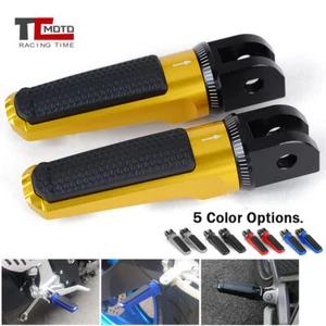 Front Foot Pegs Pedal Footrest For BONNEVILLE T100 T120 Bobber Daytona 675 09-17 - Bild 1 von 12