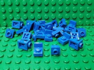 **25 CT LOT** Lego NEW blue 1 x 1 - 1 x 1 inverted bracket pieces - Picture 1 of 1