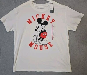 NEW NWT WOMENS SIZE SMALL MICKEY MOUSE TEE T-SHIRT SIZE XXL 2XL White - Picture 1 of 8