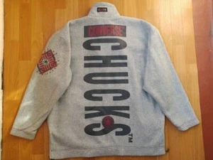 Converse Chucks sweatshirt, Chuck Taylor, vintage basketball jacket, 90s size L - Picture 1 of 10