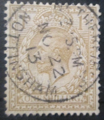 GB = POSTMARK - KGV, NETHERFIELD NOTTINGHAM 1913 CDS.  1 Cover