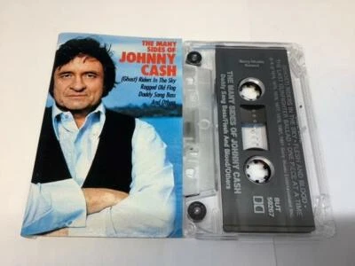 THE MANY SIDES OF JOHNNY CASH Audio Cassette Tape 1991 Sony Music BUT-50267 - Image 1 of 4