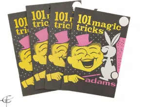 Vintage Magic Book 101 Magic Tricks by S.S. Adams Old Toys R Us - Picture 1 of 1
