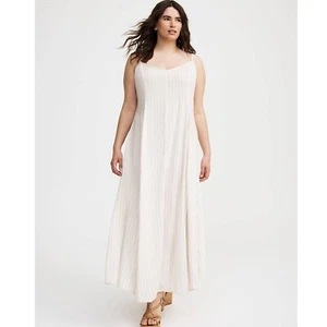 Torrid Trapeze Tank Maxi Dress Cotton Gauze Plus Size Summer Casual Sundress 4 - Picture 1 of 9