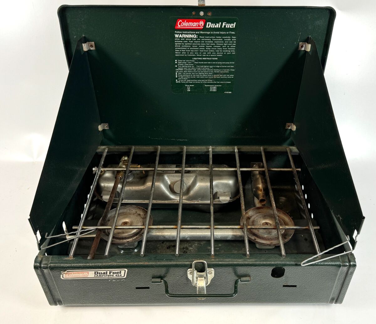 Coleman Dual Fuel Stove 424 for sale | eBay Coleman Dual Fuel Stove 424 for sale | eBay