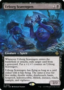 [MTG] Urborg Scavengers (arte extendido) (0158) (MAT) casi nuevo - Imagen 1 de 1