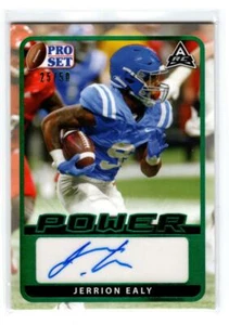 2021 Leaf Pro Set Power Emerald #BAJE1 Jerrion Ealy /50 - Picture 1 of 1