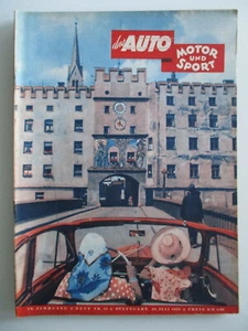 Das Auto Motor und Sport Heft Nr. 15 Juli 1952 Schweden Rallye - Picture 1 of 8