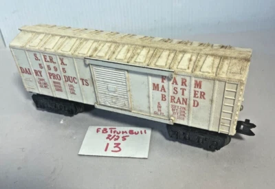 De colección Marx O/O-27 #5595 S.E.R.X Farm Master caja coche juguete tren vagón Foto 1 de 4
