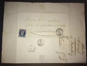 HAVANNA.AUSWANDERUNG. POST AN DEN GENERALAGENTEN FÜR AUSWANDERUNG. 1856 - Bild 1 von 3