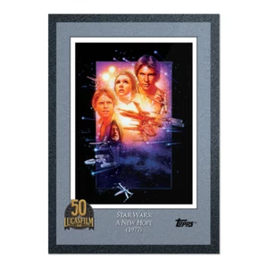 2021 Topps Star Wars Lucasfilm 50° Anniversario Una Nuova Speranza Card #12 - Foto 1 di 1