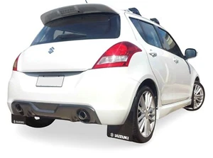 Schlammklappen & Befestigungen passend für Suzuki Swift Sport 12-17 ZC32S schwarz 3,2 mm PVC * G L-W - Bild 1 von 4