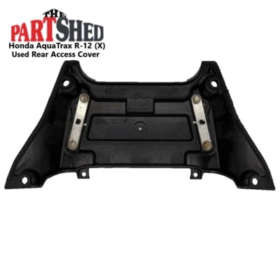 Cubierta de acceso trasero usada OEM Honda AquaTrax 77361-HW3-670 R-12 (X) Foto 1 de 4