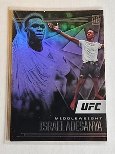 Israel Adesanya - 2021 Chronicles Illusions Base Card - Picture 1 of 2