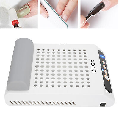 70W Nail Dust Collector Strong Suction Nail Vacuum Cleaner Manicure Tool A+ • 90.67€