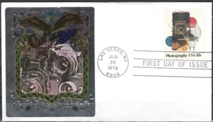 US Scott #1758 "Ross" metallic First Day Cover - Picture 1 of 1