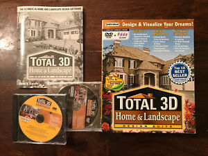 Total 3D Home & Landscape Suite-+ CD-Rom & DVD-ROM