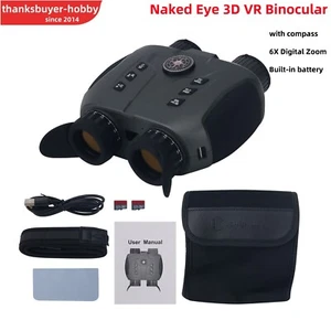 VRNV331 Naked Eye 3D VR Binocular Night Vision F1.2 FOV10 6X Digital Zoom - Picture 1 of 8