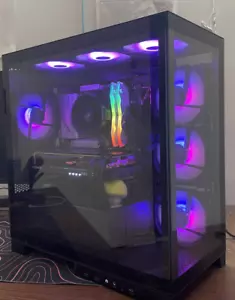 GAMING PC, 32 Gb DDR5, RX 7700 XT, R5 7600, 1 TB NVMe, RGB FANS, WINDOWS 11 PRO - Picture 1 of 22