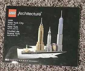 Lego 21028 Architecture New York City ** Instructions Book ONLY Replacement ***