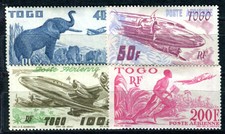 TOGO 1947 Yvert PA 17-20 * SATZ TADELLOS FGLUGPOST (F4148