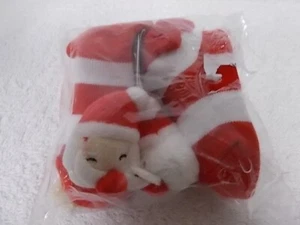 Mud Pie Rassel Zehen Weihnachten Santa rot weiß Baby Socken Stiefeletten 0-12 Monate neu - Bild 1 von 6