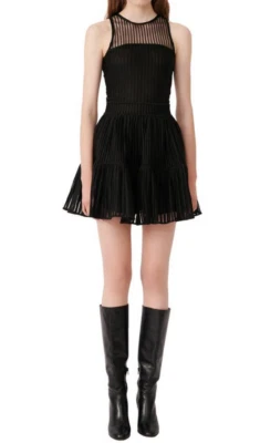 Vestido feminino Maje tamanho 36 FR/S skatista MFPRO01470 - Imagem 1 de 4