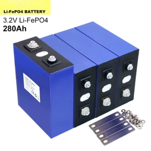 GradeA 3.2V 280AH Battery Lot LiFePO4 Iron Phospha for 12V 24V 4S E-scooterSolar - Picture 1 of 24