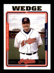 2005 Baseball Topps Eric Wedge Cleveland Indians #275 MGR - Picture 1 of 2