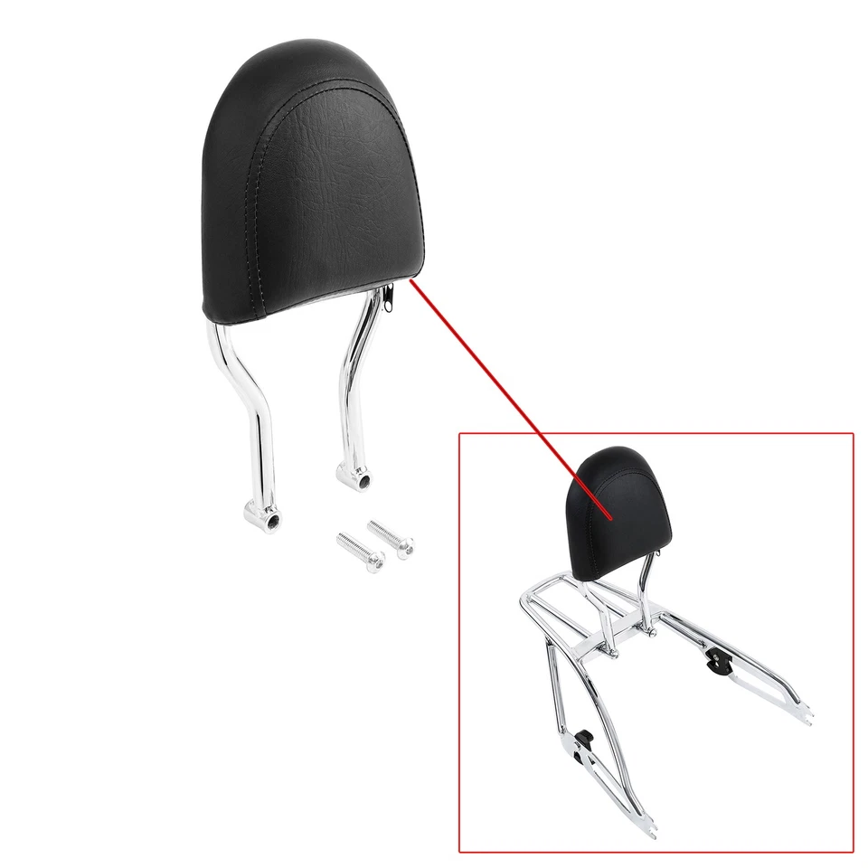 Backrest Sissy Bar Fit For Harley Davidson Street 500 / Street 750 2015-2020 - Image 1 of 4