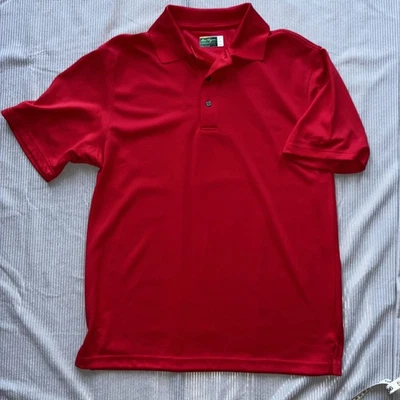 Ben Hogan Mens Performance Golf Collection medium Red Striped - Image 1 of 4