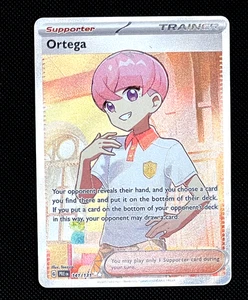 Ortega Trainer card, prismatic evolutions ultra rare 141/131 - Picture 1 of 2