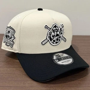 Cappello snapback Pittsburgh Pirates New Era 9FORTY A-Frame crema logo capovolto - Foto 1 di 7